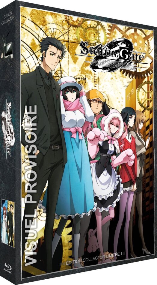 Steins;Gate 0 - Intégrale - Série TV + OAV Limited Collector's Edition, 3 Blu-rays