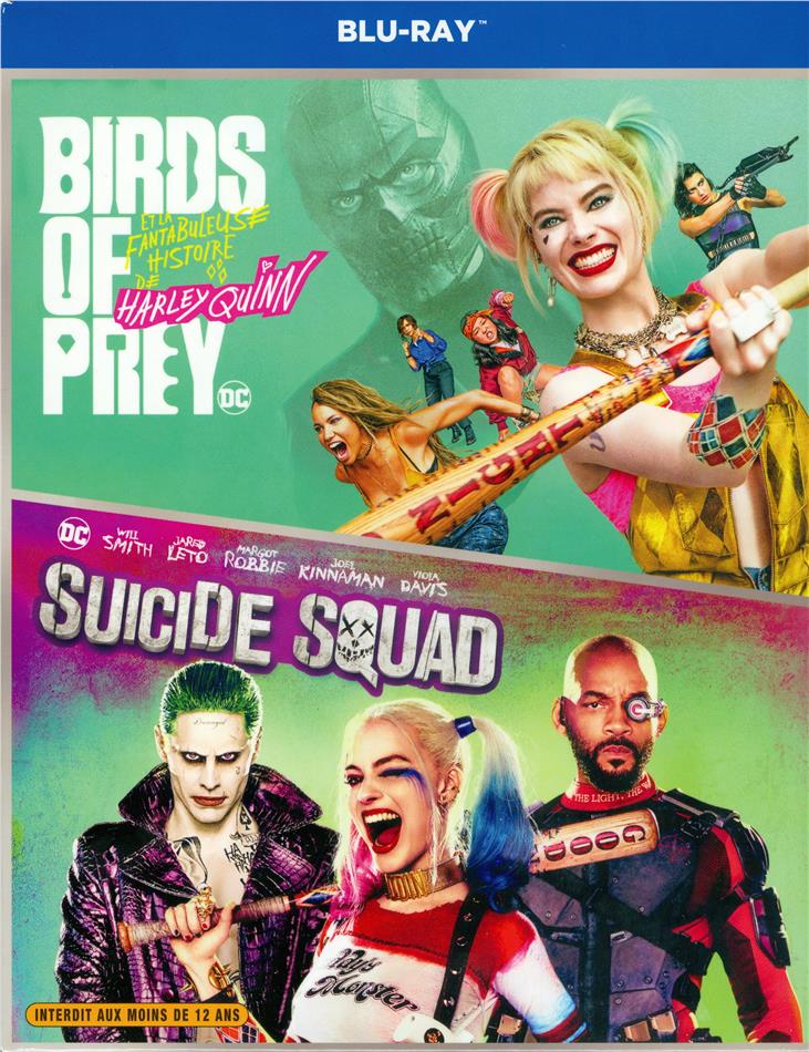Birds of Prey - Et la fantabuleuse histoire de Harley Quinn / Suicide Squad - DC Collection 2 Films Extended Edition, Cinema Version, 3 Blu-rays
