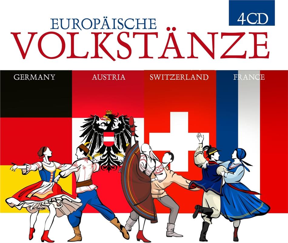 Various - Europäische Volkstänze Vol. 1 4 CDs