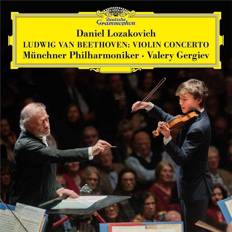Ludwig van Beethoven (1770-1827), Valery Gergiev, Daniel Lozakovich & Münchner Philharmoniker MP - Violinkonzert