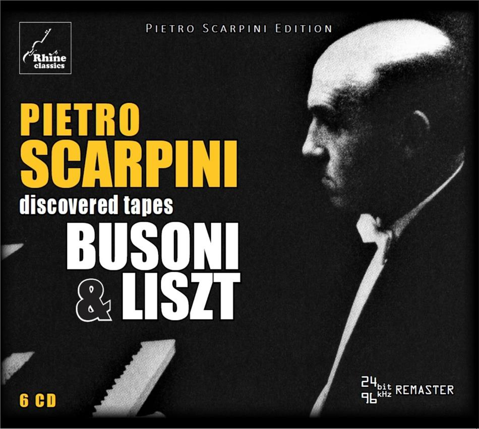 Ferruccio Busoni (1866-1924), Franz Liszt (1811-1886) & Pietro Scarpini - Plays Busoni And Liszt 6 CDs