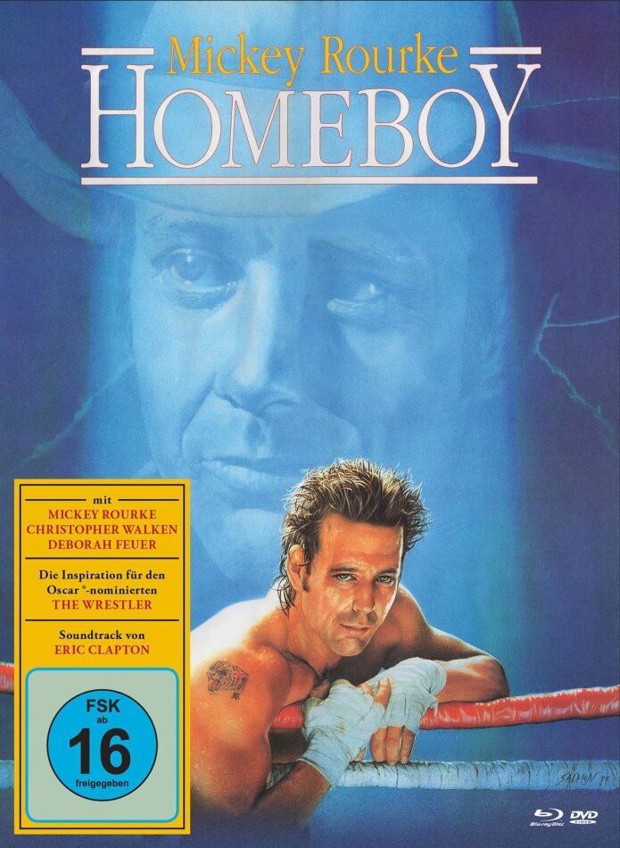 Homeboy (1988) Cover B, Limited Edition, Mediabook, Blu-ray + DVD