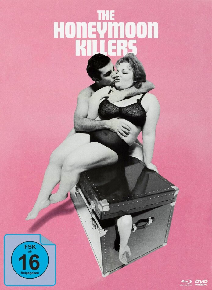 The Honeymoon Killers (1970) Cover A, b/w, Limited Edition, Mediabook, Blu-ray + DVD