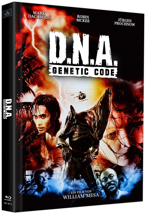 D.N.A. - Genetic Code (1996) Cover E, Limited Edition, Mediabook, 2 Blu-rays