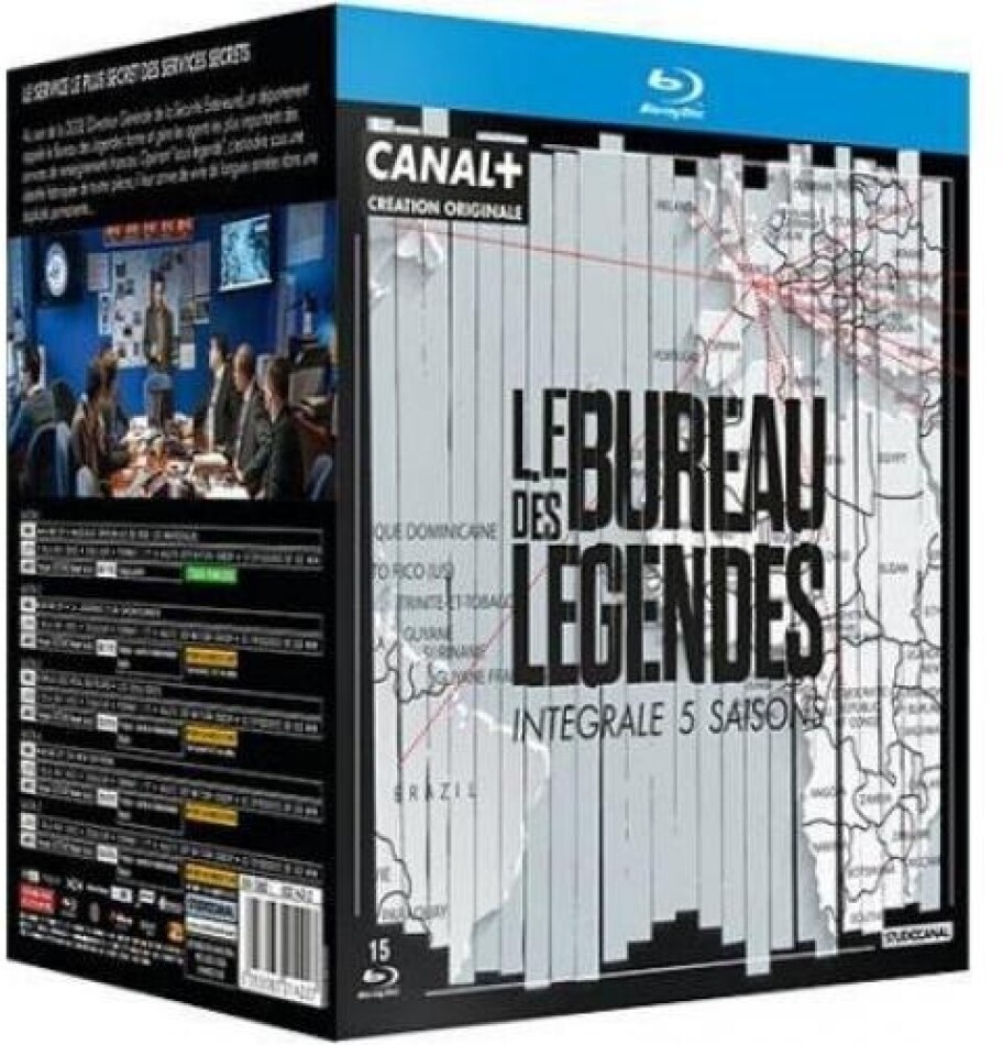 Le Bureau des Légendes - Saisons 1 à 5 15 Blu-ray