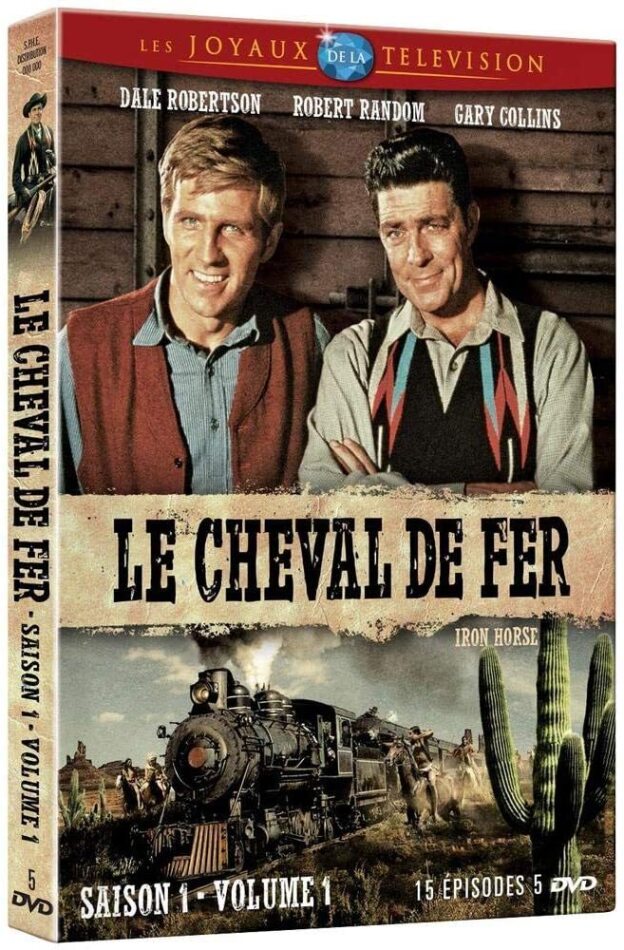 Le cheval de fer - Saison 1 - Vol. 1 5 DVDs