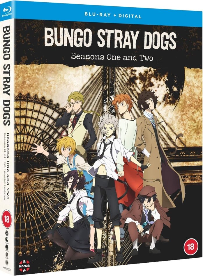 Bungo Stray Dogs - Seasons 1 and 2 4 Blu-ray