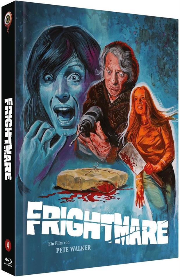 Frightmare (1974) Cover B, Pete Walker Collection, Limited Edition, Mediabook, Blu-ray + DVD