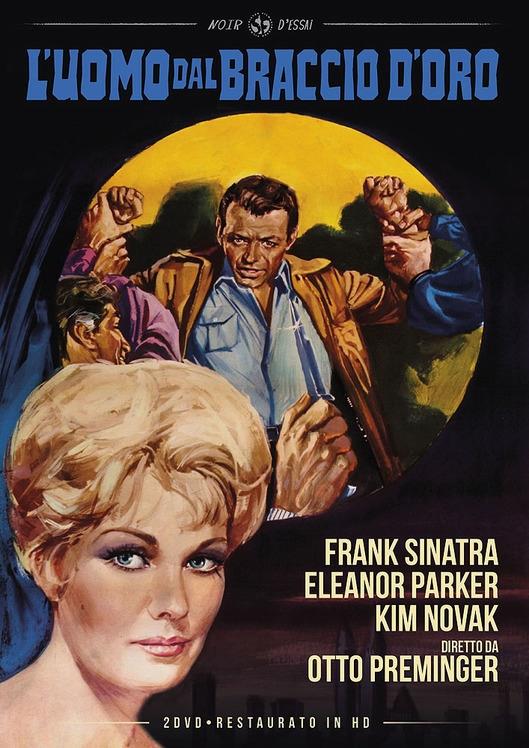 L'uomo dal braccio d'oro (1955) Noir d'Essai, Restaurato in HD, n/b, 2 DVD