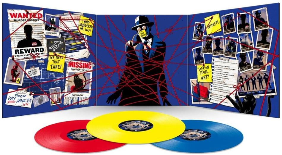 Douglas Adams - Dirk Gently's Holistic Detective Agency - OST Blue/Yellow Vinyl, 3 LPs