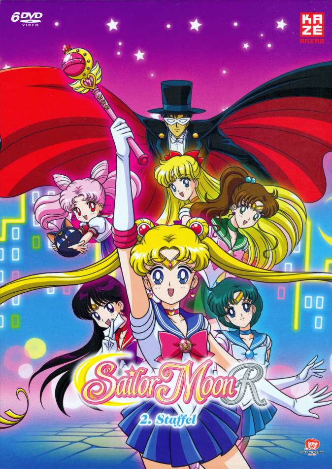 Sailor Moon R - Staffel 2 Edition complète, Étui, Digipack, Version Remasterisée, 6 DVD