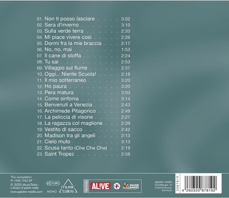 Pino Donaggio - Come Sinfonia - Die großen Erfolge