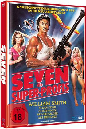 Seven - Die Super-Profis (1979) (Director's Cut, Limited Edition, Mediabook, Remastered, Uncut, Blu-ray + DVD)