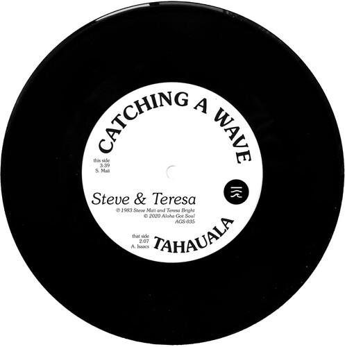Steve & Teresa - Catching A Wave 45 RPM, 7" Single