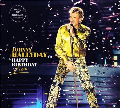 Johnny Hallyday - Happy Birthday Live - Parc de Sceaux (2 CD + DVD)