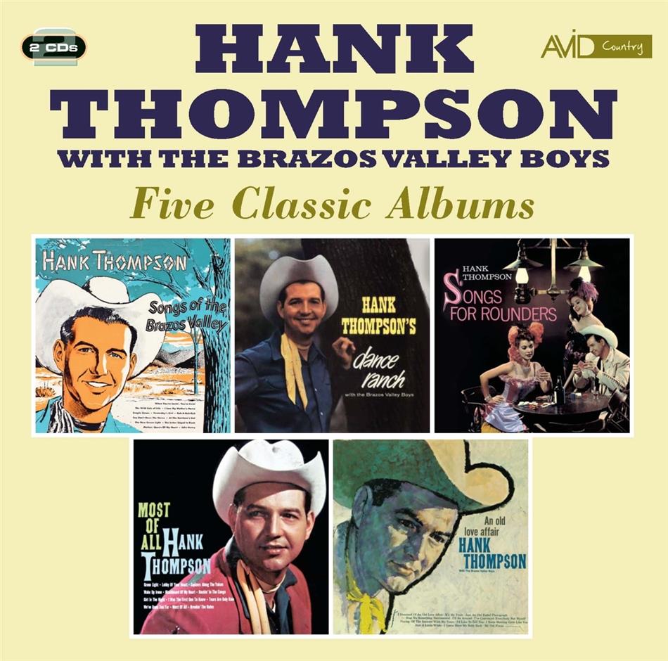 Hank Thompson - Five Classic Albums 2 CD