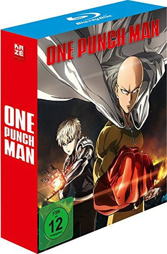 One Punch Man - Staffel 1 Gesamtausgabe, 3 Blu-rays