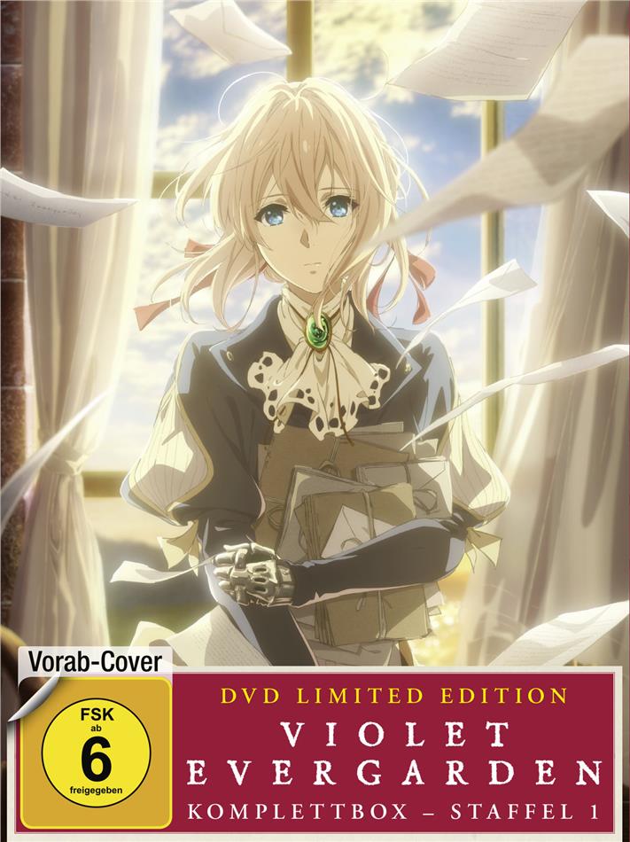 Violet Evergarden - Staffel 1 Box completo, Edizione Limitata, 4 DVD