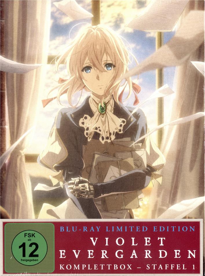 Violet Evergarden - Staffel 1 Box completo, Edizione Limitata, 4 Blu-ray