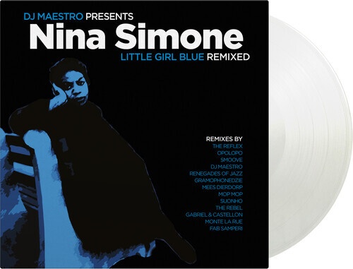 DJ Maestro & Nina Simone - Little Girl Blue Remixed Music On Vinyl, 2020 Reissue, Limited, Clear Vinyl, LP