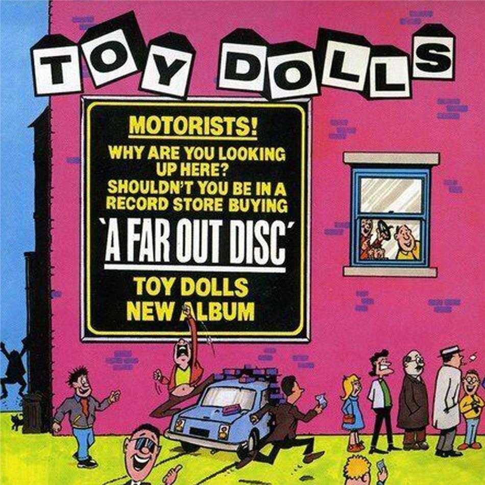The Toy Dolls - A Far Out Disc 2023 Reissue, Radiation Label, Pink Vinyl, LP