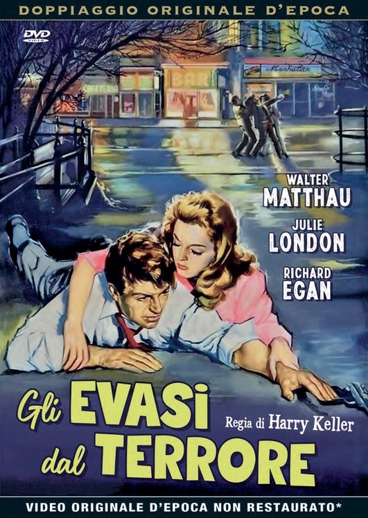Gli evasi dal terrore (1958) Rare Movies Collection, Doppiaggio Originale D'epoca, b/w