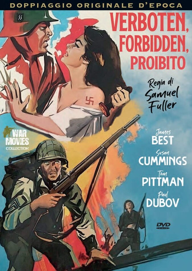 Verboten, forbidden, proibito (1959) War Movies Collection, Doppiaggio Originale D'epoca, s/w