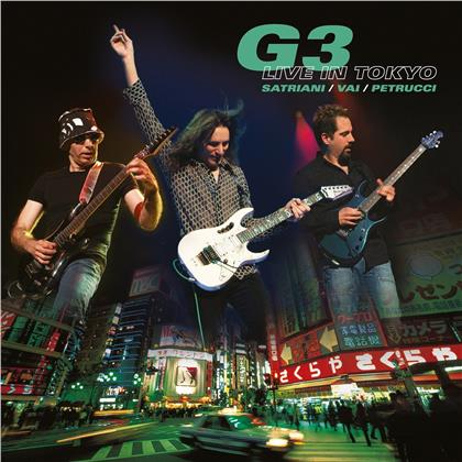 G3, Joe Satriani, Steve Vai & John Petrucci (Dream Theater) - Live In Tokyo (2020 Reissue, Music On Vinyl, Limited Edition, 3 LPs)