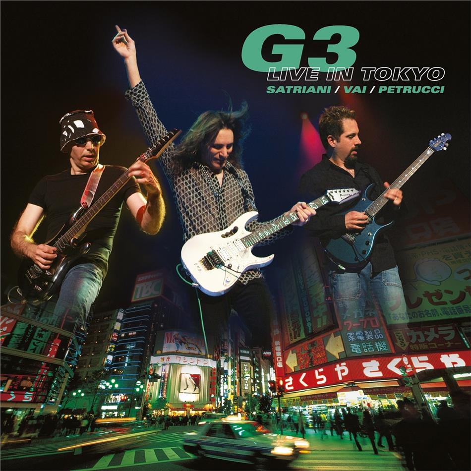 G3, Joe Satriani, Steve Vai & John Petrucci (Dream Theater) - Live In Tokyo 2020 Reissue, Music On Vinyl, Limited Edition, 3 LPs