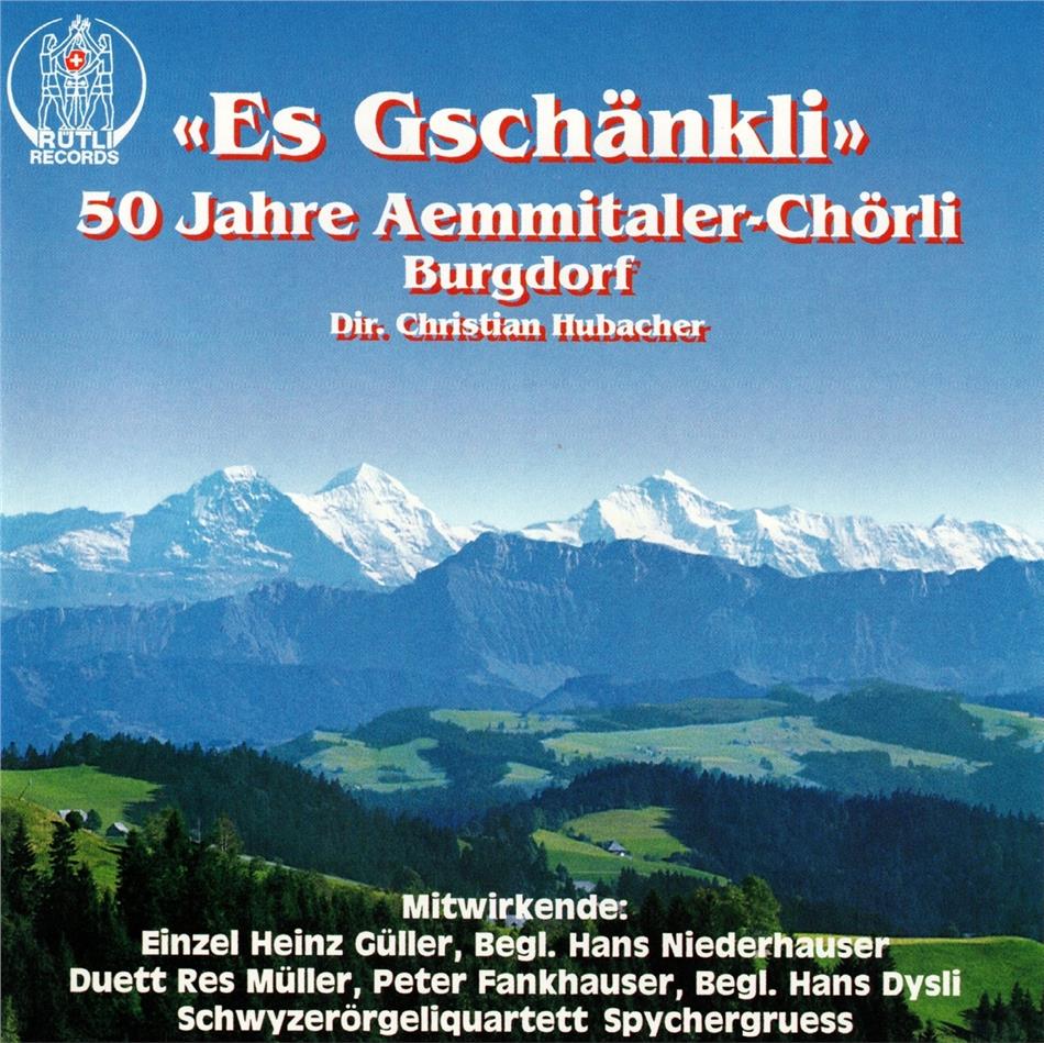 Aemmitaler-Chörli Burgdorf - Es Gschänkli 50 Jahre
