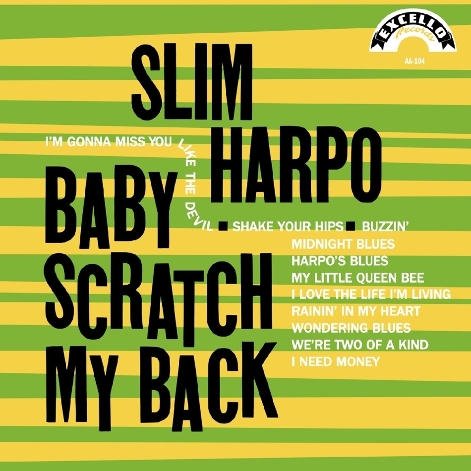 Slim Harpo - Baby Scratch My Back - Reissue, Limited LP