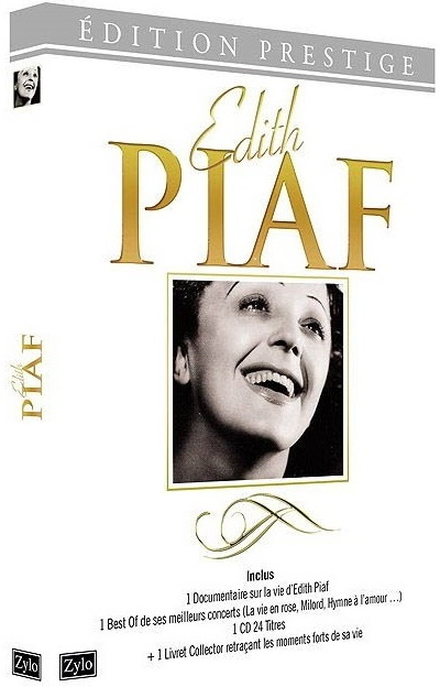 Edith Piaf Édition Prestige, 2 DVDs + CD