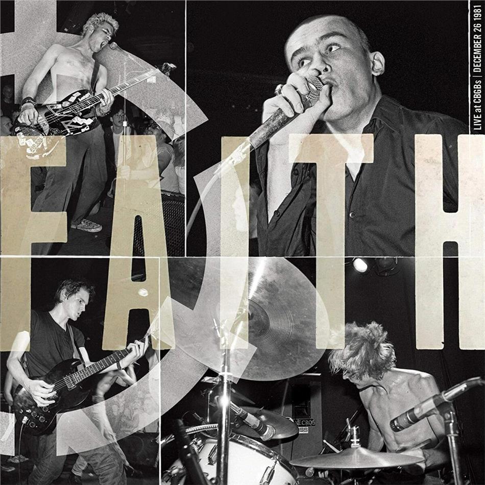 Faith - Live At Cbgb's Limited, Blue Vinyl, LP