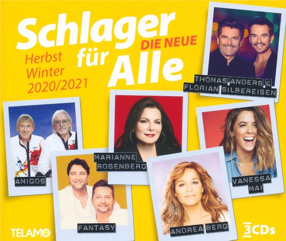 Schlager für Alle-Die Neue - Herbst/Winter 20/21 3 CDs