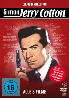 Jerry Cotton - Die Gesamtedition: Alle 8 Filme (Filmjuwelen, 9 DVDs + CD)
