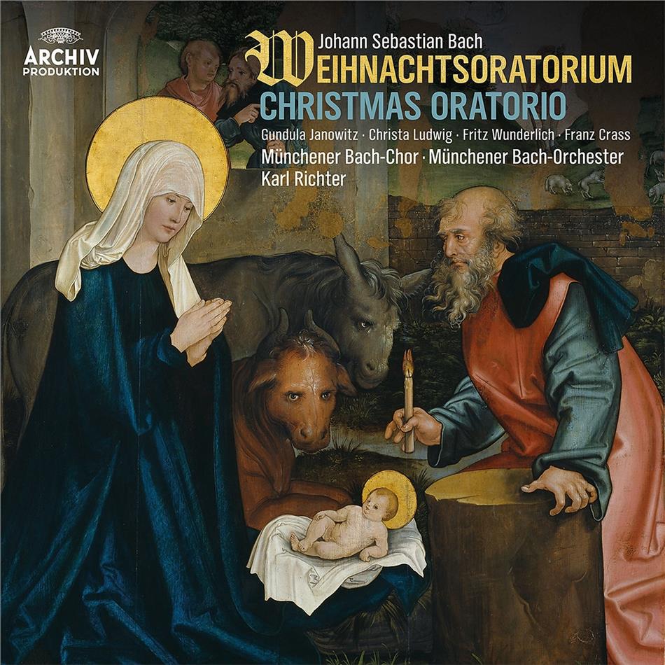 Münchner Bach-Orchester, Johann Sebastian Bach (1685-1750) & Karl Richter - Weihnachtsoratorium Bwv24 3 LPs