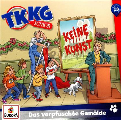 TKKG Junior - 013/Das verpfuschte Gem&auml;lde
