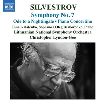 Valentin Silvestrov (*1937), Christopher Lyndon-Gee, Inna Galatenko, Oleg Bezborodko & Lithuanian National Symphony Orchestra - Symphony 7, Ode To A Nightingale, Piano Concertino