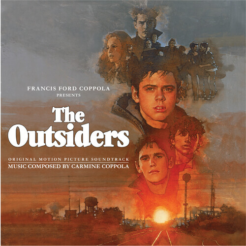 Carmine Coppola - The Outsiders - OST 2020 Reissue, Silva Screen, Orange/Blue Vinyl, LP