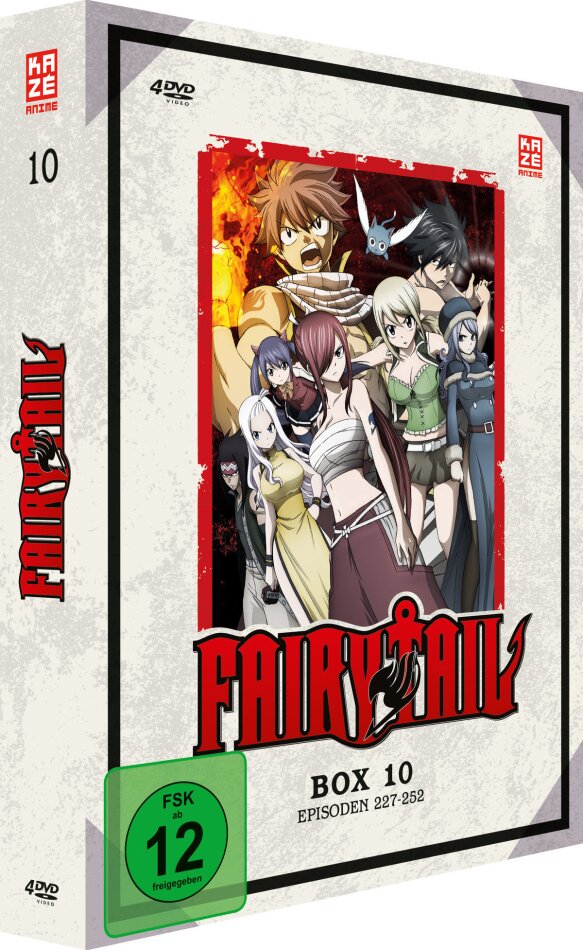 Fairy Tail - Box 10 - Episoden 227-252 4 DVDs