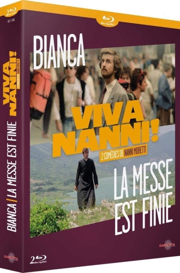 Viva Nanni ! - 2 comédies de Nanni Moretti - Bianca / La messe est finie 2 Blu-rays