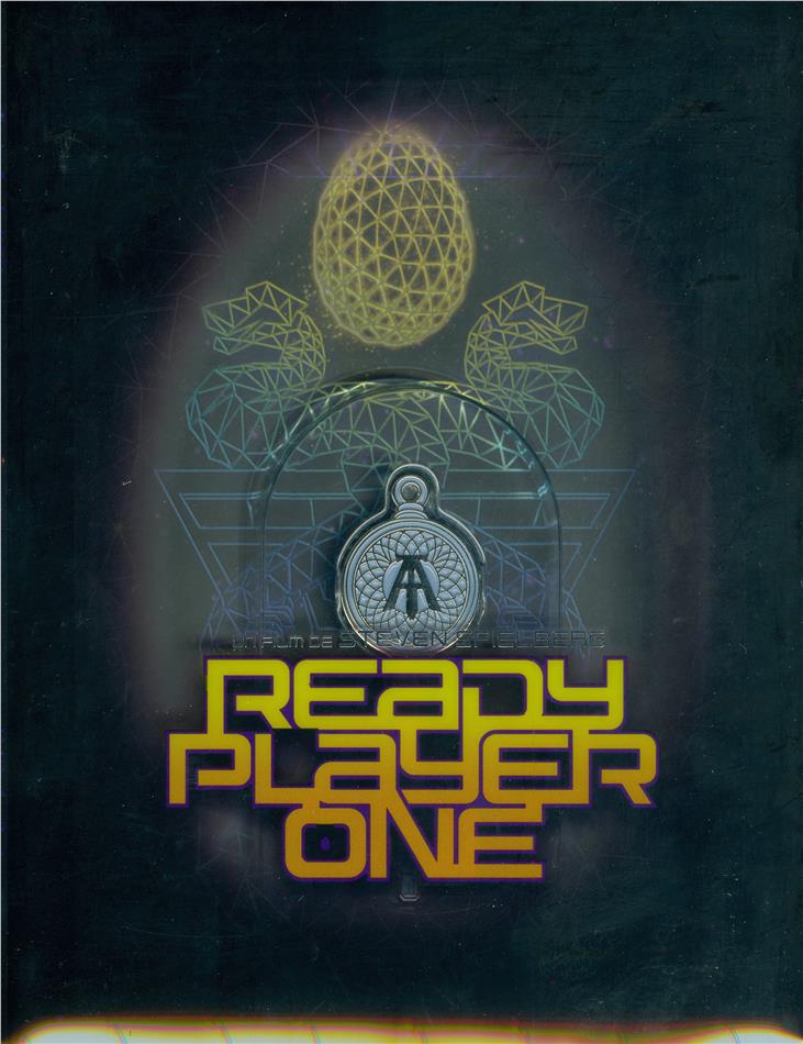 Ready Player One (2018) + Goodies, Édition Limitée, Steelbook, 4K Ultra HD + Blu-ray