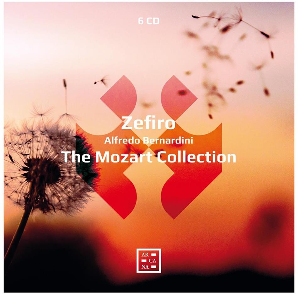 Bernardini, Zefiro & Wolfgang Amadeus Mozart (1756-1791) - Mozart Collection Arcana Recordings, 6 CD