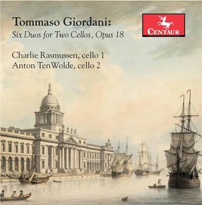 Tommaso Giordani (1738-1806), Charlie Rasmussen & Anton TenWolde - Six Duos For Two Cellos 18
