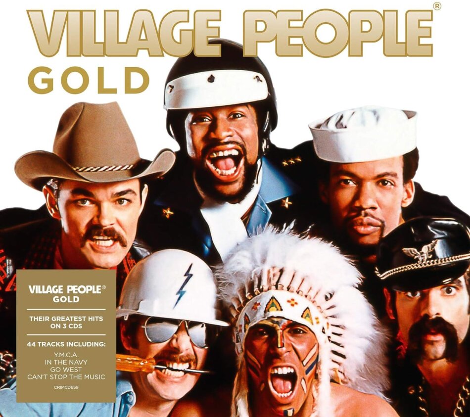Village People - Gold Crimson, 3 CDs