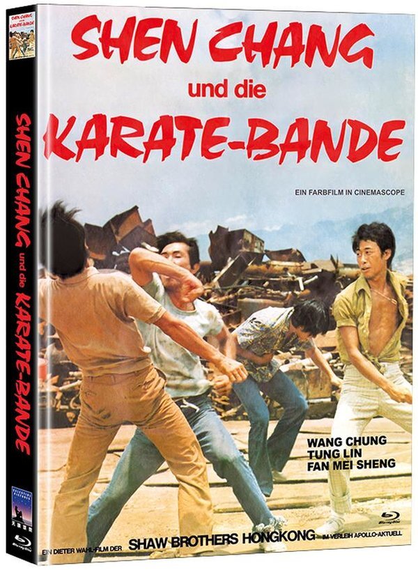 Shen Chang und die Karate-Bande (1973) Limited Edition, Mediabook, Blu-ray + DVD