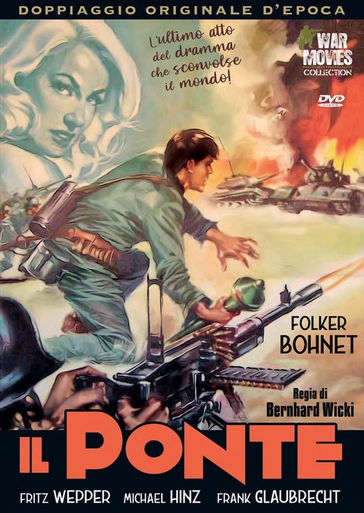 Il ponte (1959) War Movies Collection, Doppiaggio Originale D'epoca, n/b
