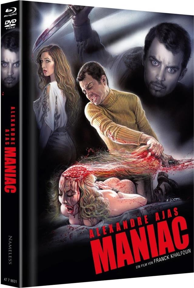 Maniac (2012) Cover C, Limited Edition, Mediabook, Uncut, 4K Ultra HD + 2 Blu-rays + 2 DVDs + CD