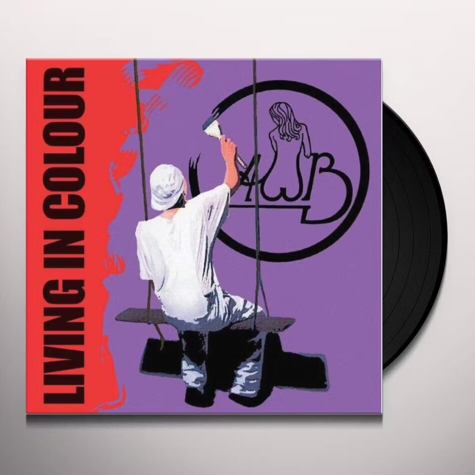 Average White Band - Living In Colour 2020 Reissue, Demon Records, Clear Vinyl, LP