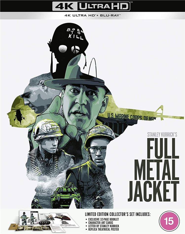 Full Metal Jacket (1987) Limited Collector's Edition, 4K Ultra HD + Blu-ray